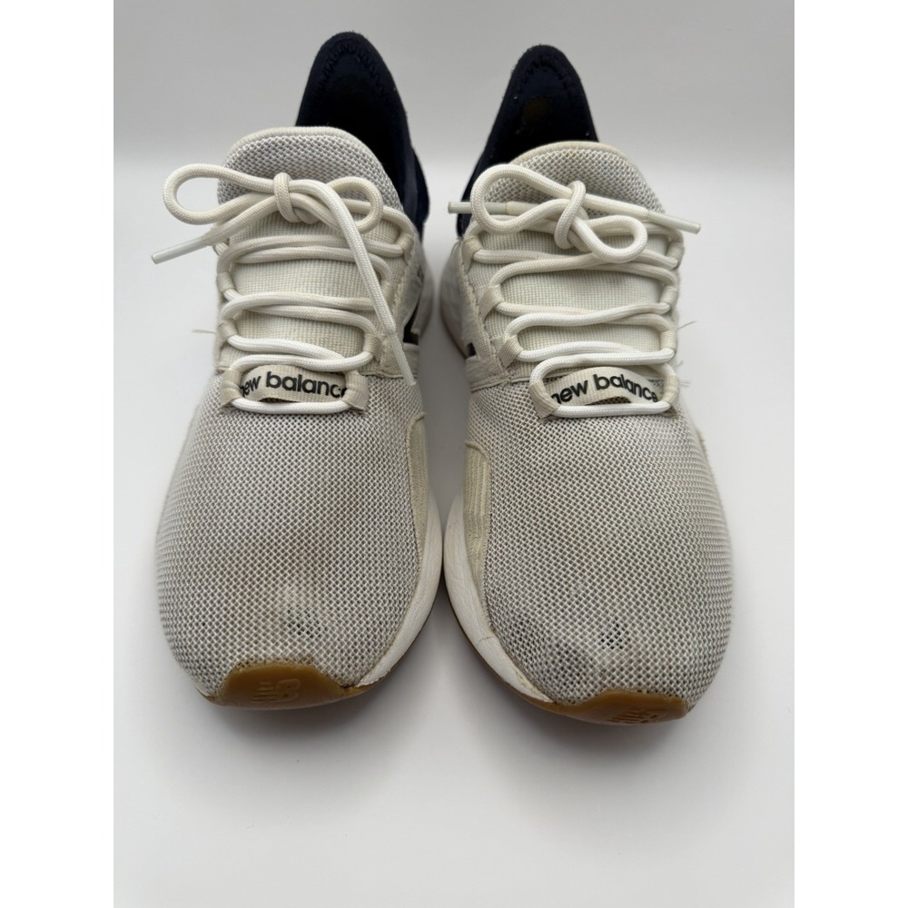 New Balance Fresh Foam Roav v1 Men's Size 8 White Navy Running Walking Shoes - Picture 4 of 7